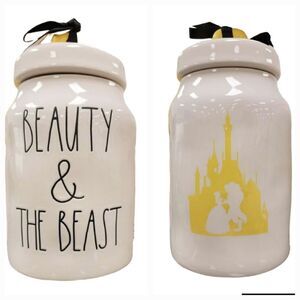 Rae Dunn X Beauty & The Beast Canister
